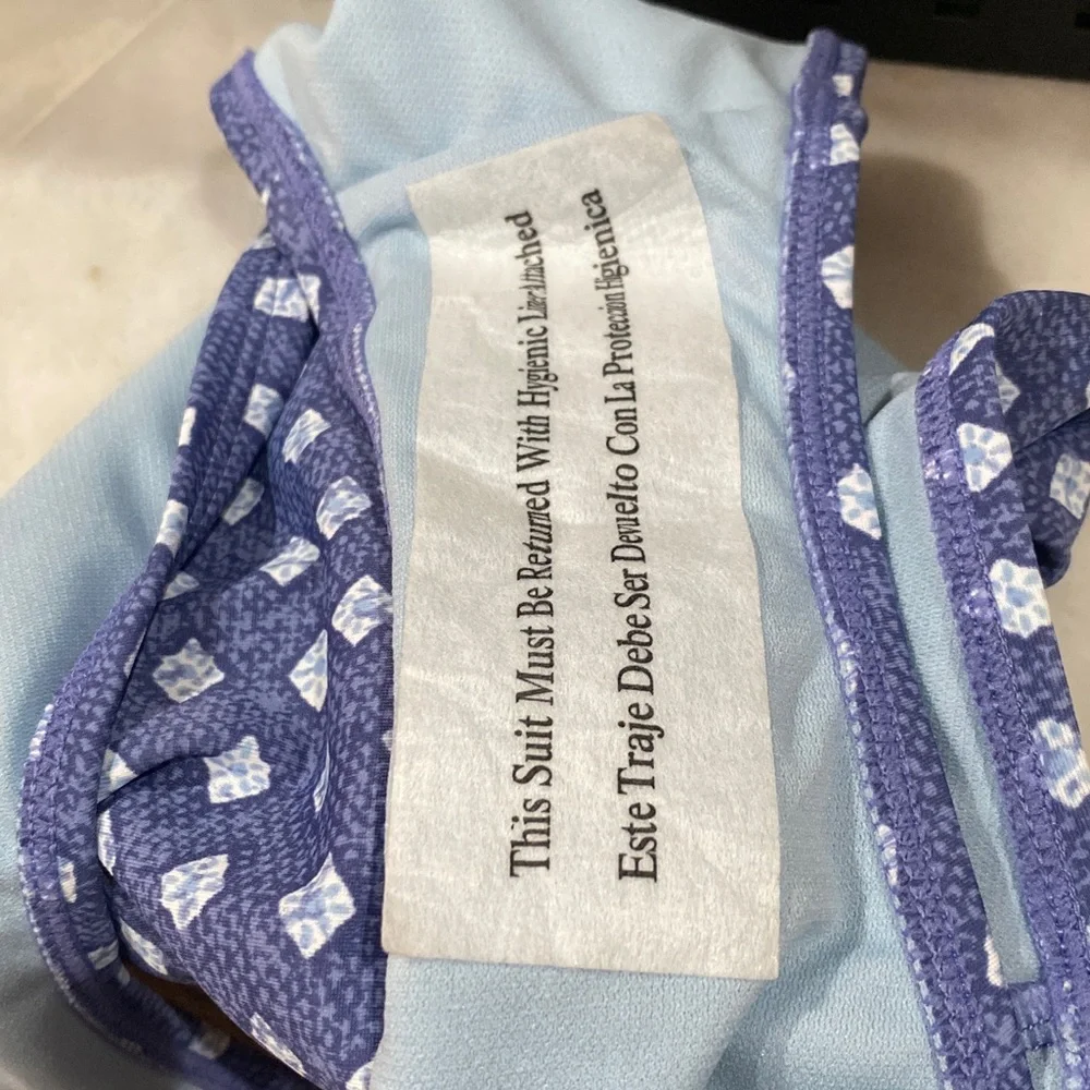 Junior’s xhilaration bikini botton diamond blue XL - Picture 6 of 6